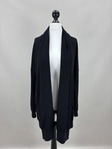 Mujer Cárdigan Capa Rompehielos Merino Talla S/M Color Negro - Imagen 1 de 12