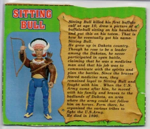 1991 "SITTING BULL", Bio Card, Legends of the Wild West, Imperial - Picture 1 of 2