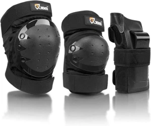 Adult & Kids Knee Pads Elbow Pads and Wrist Guards for Inline Skating, Roller Sk - Picture 1 of 9