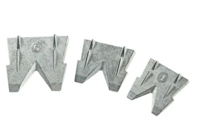 SET 3St. Hammerkeil für Stiele und Sprossen Axtstiel Beilstiel Metall Keil 4-5-6