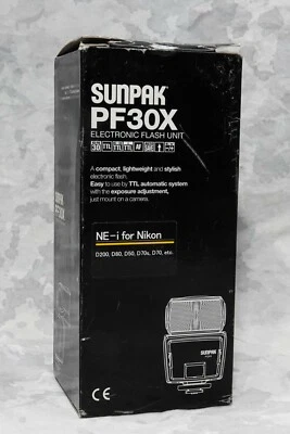 Sunpak PF30X- for Nikon Digital SLR Camera  - Image 1 of 3