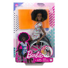 Barbie Fashionistas Doll Wheelchair & Ramp, Curly Brown Hair & Accessories