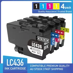 4x Non-OEM Ink LC-436 for Brother MFC-J4340DW MFC-J4440DW MFC-J4540DW MFCJ5855DW - Picture 1 of 1