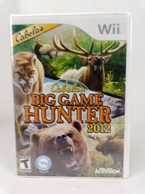 Nintendo Wii Activision Cabela’s Big Game Hunter Tested & Works Good Condition - Image 1 of 4