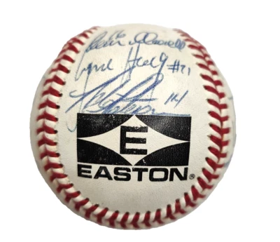 Autographed Easton MLB Baseball 9" 5oz Pro Ball Unknown Team Collectible VGC - image 1 of 4