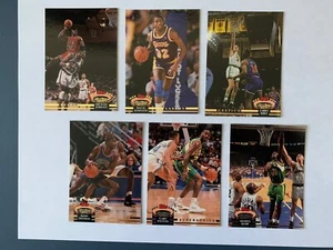 ‘92-93 Topps Stadium Club Series 1 Basketball Cards Complete Set 1-200 NM/MT-MT - Picture 1 of 4