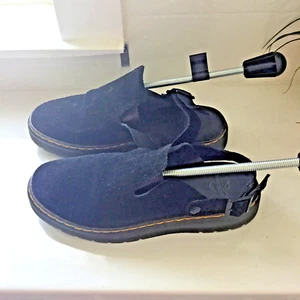 Dr Martens Carlson Sandals- Size 7/41- Good Used Condition-Black Suede - Picture 1 of 7