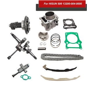 Crankshaft Cylinder Camshaft Timing Chain Guides W/Tensioner Chain For HISUN 500 - Picture 1 of 13