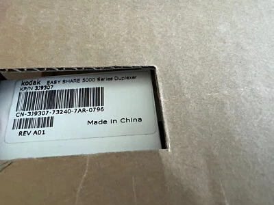 KODAK Easy Share Printer 5000 Series Duplexer Back Paper Feed KP/N 3J9307 White - Image 1 of 2