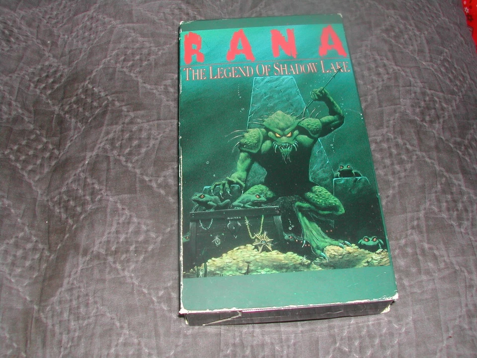 RANA The Legend Of Shadow Lake VHS Tape 1985 Horror  burbank  Video - Image 1 of 4