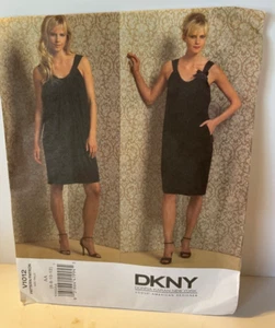 DKNY Pattern Women Sewing V1012 Uncut 6-8-10-12 - Picture 1 of 13