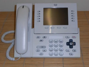 Cisco CP-8961-WL-K9 Cisco Unified IP Phone VoIP Telefon like the CP-8961-W-K9 - Bild 1 von 1