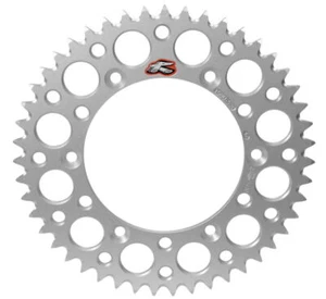 Renthal Ultralight Rear Sprocket 47T Silver 121U-420-47GBSI - Picture 1 of 1