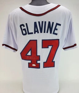 Tom Glavine Signed Atlanta Braves Custom Jersey JSA COA - Picture 1 of 5