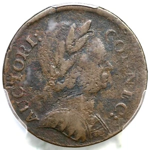 1785 M 3.4-F.1 R-3 PCGS VF Details Connecticut Colonial Copper Coin - Picture 1 of 3