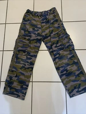 L.L. Pantalones de camuflaje Bean LL Bean Boys camuflaje cargo talla 14 Foto 1 de 4