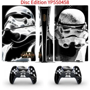 For PS5 Slim Disc Edition Star Wars Console Controller Vinyl Skin Sticker OZ - Picture 1 of 15
