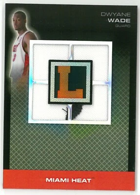 2007-08 Topps Letterman DWYANE WADE #QP-DW ~ Quad Relic 2/5 - Image 1 of 2