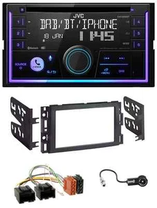 JVC MP3 USB 2DIN DAB Bluetooth CD Autoradio für Chevrolet Equinox Impala Monte C - Bild 1 von 9