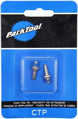 Two (2) Park Tool CTP Replacement Pins for CT-3.2 CT-3.3 CT-5 Bike Chain Breaker - Image 1 of 3