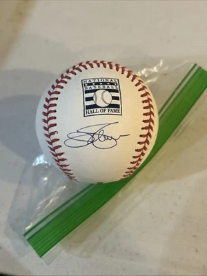 BALTIMORE ORIOLES- JIM PALMER SIGNED AUTOGRAPH HALL OF FAME LOGO BASEBALL JSA  - Image 1 of 4