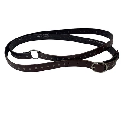 Silpada Designs Size Small Belt Brown Leather Studded Waist Wrap Around Women’s - Image 1 of 4