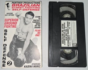 *RARE* "Brazilian Street Fighting Self-Defense" (VHS) Panther Productions, MMA - Picture 1 of 12