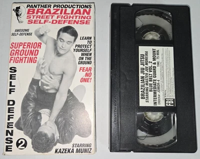 *RARE* "Brazilian Street Fighting Self-Defense" (VHS) Panther Productions, MMA - Image 1 of 4