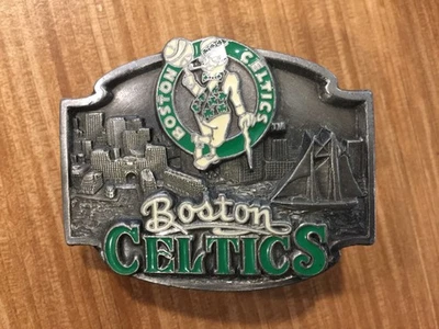 Vintage 1989 Boston Celtics Siskiyou Belt Buckle Ltd Ed 1693/10000 NBA - Image 1 of 2