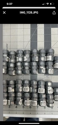 NUEVO 30 paquetes lote Steel City TK-211-SC 1/2" EMT conducto compresión acoplamiento zinc Foto 1 de 4