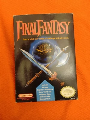 Final Fantasy (NES) CIB New, open box never played. Manual and map included  - Image 1 of 3