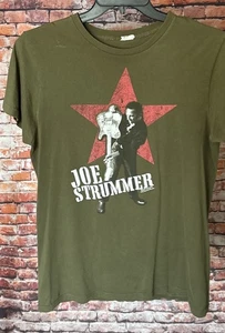 2007 Joe Strummer Guitar Star The Clash T-Shirt Adult Size Large - Bay Island - Picture 1 of 12