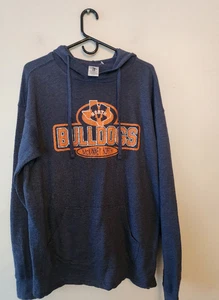 Texas North McKinney north bulldogs school navy blue hoodie size mens medium - Picture 1 of 4