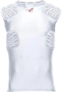 Kompression ärmelloses Shirt, Fußball, gepolstert, Titan Serie, Erwachsene Small - Bild 1 von 4