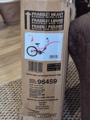 2015 Weeride CoPilot Trail-a-Bike 20" Kids Bike Attachment PullAlong USA Shipper - Image 1 of 4