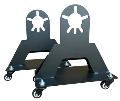 Majdtech 2 x Car Hub Stands, Universal Heavy Duty Jacks for Auto, 4x4, VAN, SUV Foto 1 de 4