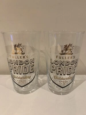 2 X Fullers London Pride Pint Glass Brand New & Same Day Despatch - Image 1 of 4