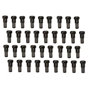 Tusk Impact Wheel Replacement Spoke Nipple Kit Rear Black For KTM 150 XC-W - Picture 1 of 6