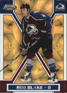 2002-03 Pacific Exclusive Gold #39 Rob Blake - NM-MT