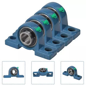 4Stück Gehäuselager UCP 206 für 30 mm Welle Stehlager Gehäuselager Lagerbock - Bild 1 von 12