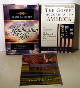 Book Set 3 books The Handwriting of God , The Gospel according to America plus - Picture 1 of 2