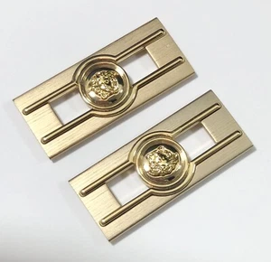 Versace VE 3350 Eyeglasses Golden Replacement Temple Side Icon Logo Genuine - Picture 1 of 6