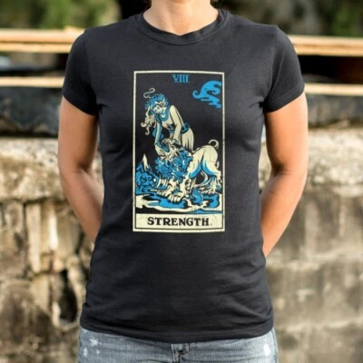 ¡SOLO UNO! Camiseta Adulto XL Algodón Preencogido FUERZA TAROT CARD Foto 1 de 2