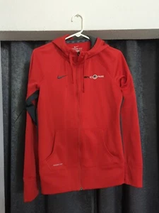 Nike Swoosh Therma Fit Red Jacket Full Zip EA Sports Encore Volleyball Medium - Bild 1 von 8