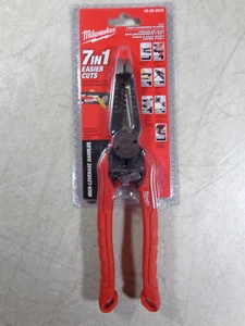 Milwaukee Tool 48-22-3078 9 In 7In1 High-Leverage Combination Pliers 0.45  #C63 - Picture 1 of 2