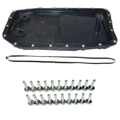  For BMW 745Li X5 X6 6HP26 Auto Transmission Oil Pan W/ Gasket + Bolts Kit Foto 1 de 4