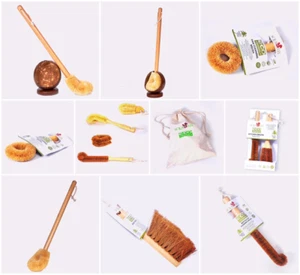 Eco-Friendly Cleaning Brushes, Multi-purpose, Durable, Plastic-Free. - Picture 1 of 18