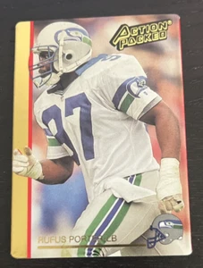 1992 Action Packed - Rufus Porter - Seattle Seahawks - #255 - Picture 1 of 2