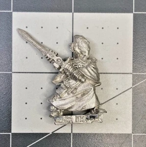 Warhammer 40K ELDAR WARLOCK witch blade metal citadel 1993 Aeldari GW OOP NN24 - Picture 1 of 2