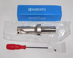 New Kyocera Tools S125DRZ1500300012G 2 Flute Steel Indexable Insert Drill USA - Picture 1 of 5